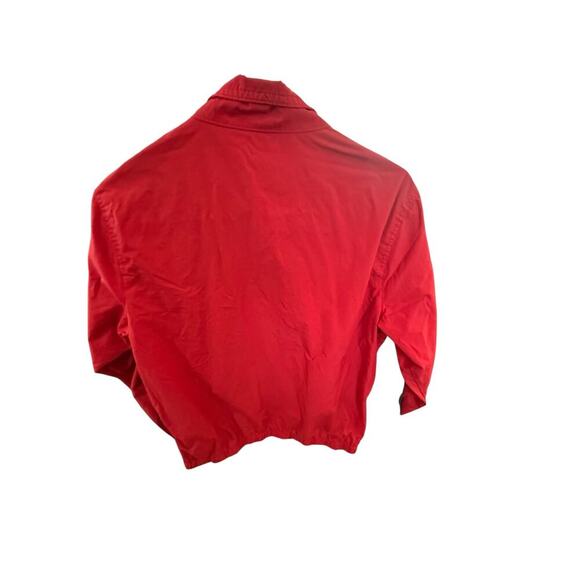 Abercrombie & Fitch Men's Red Black Long Sleeves Full Zip Utility Jacket Size S - Picture 5 of 5